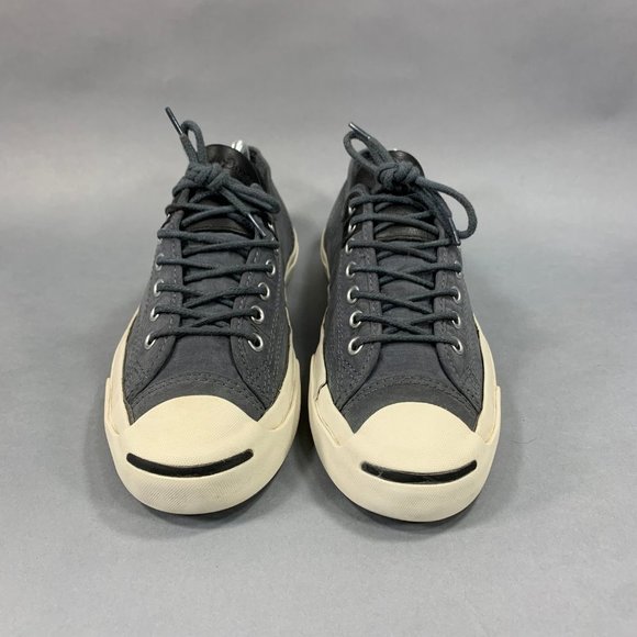 Converse Unisex Jack Purcell Canvas Low Top Sneakers - Picture 2 of 12